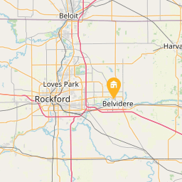 Americas Best Value Inn Belvidere - Rockford on the map